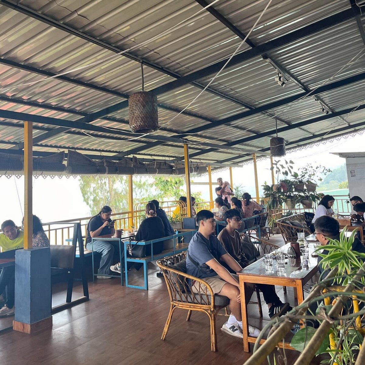 Full house at Cafe Kalimpong